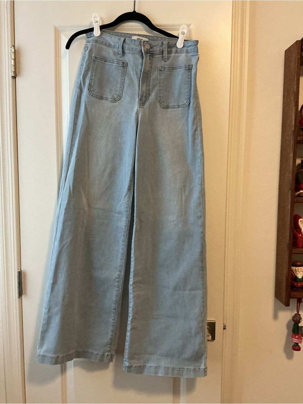 JBD “Just Black Denim”Wide Leg Light Blue Jeans